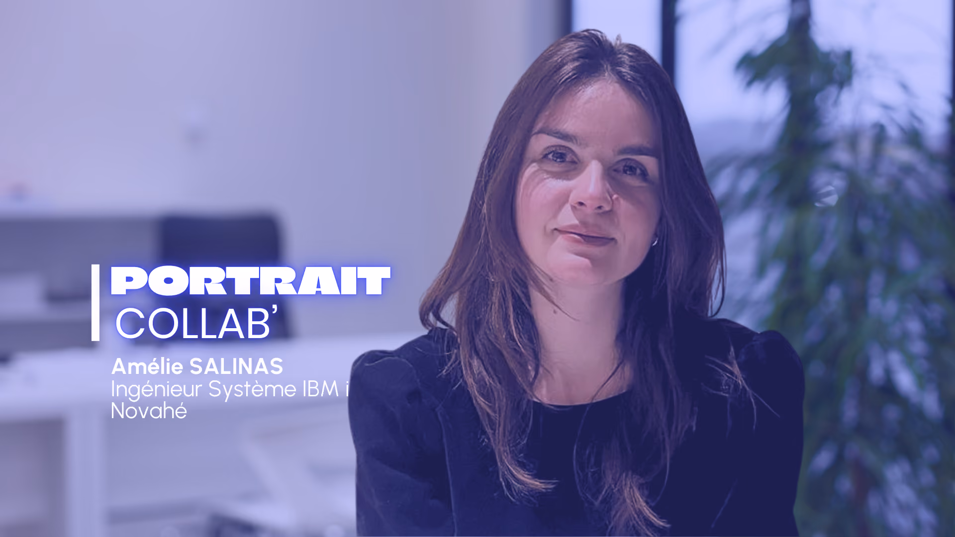 Amélie Salinas, Ingénieur Système (IBM i) chez Novahé