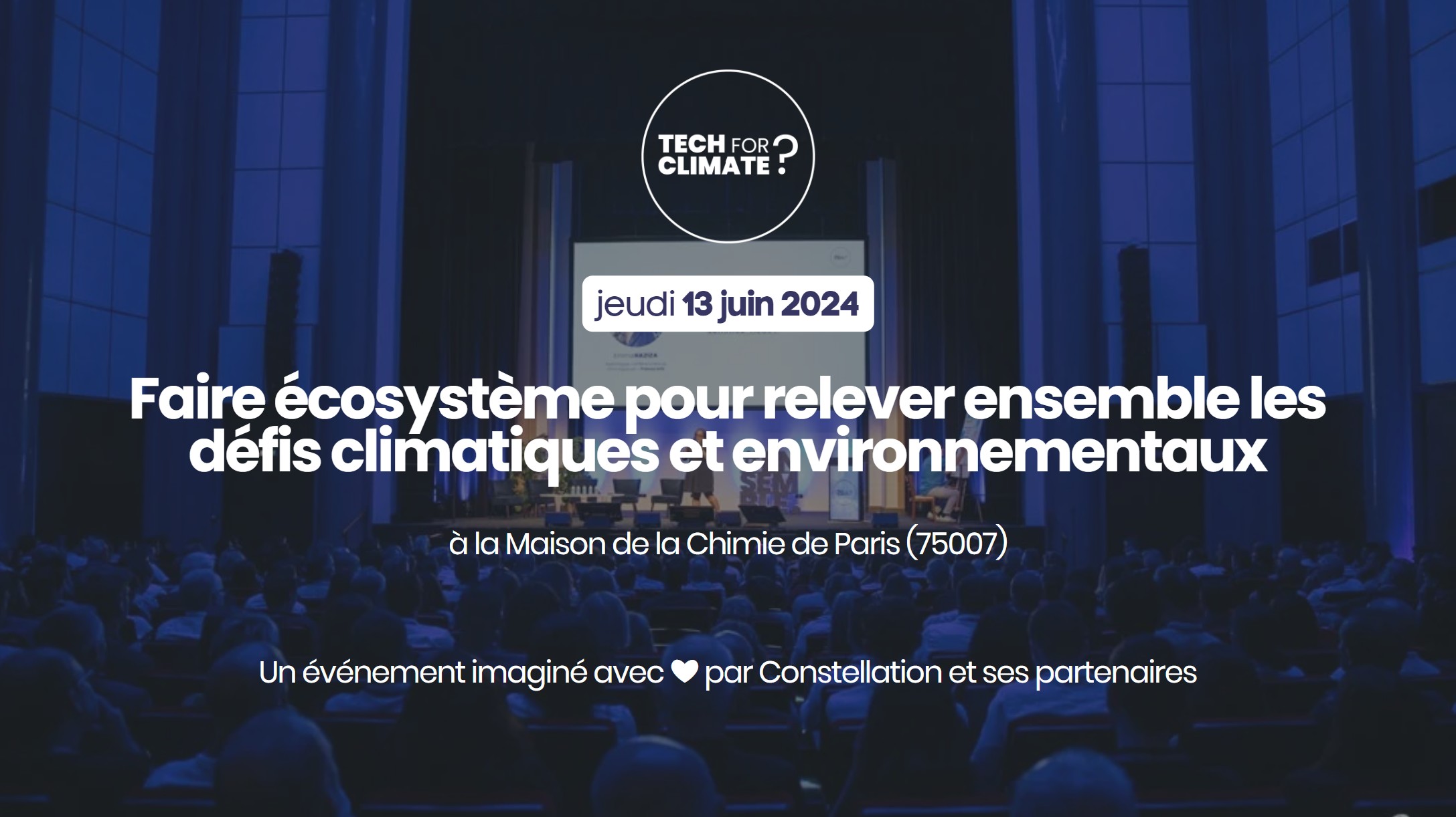 Tech for Climate? - Le programme de l'édition 2024