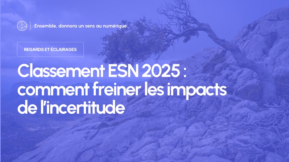 Classement ESN 2025 : comment freiner les impacts de l’incertitude