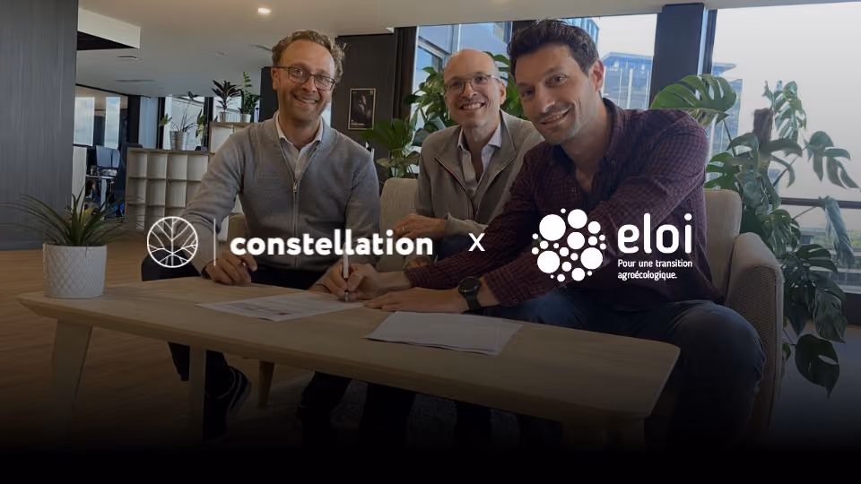 Premier investissement régénératif pour Constellation avec la prise de participation d’1M€ au capital d’Eloi