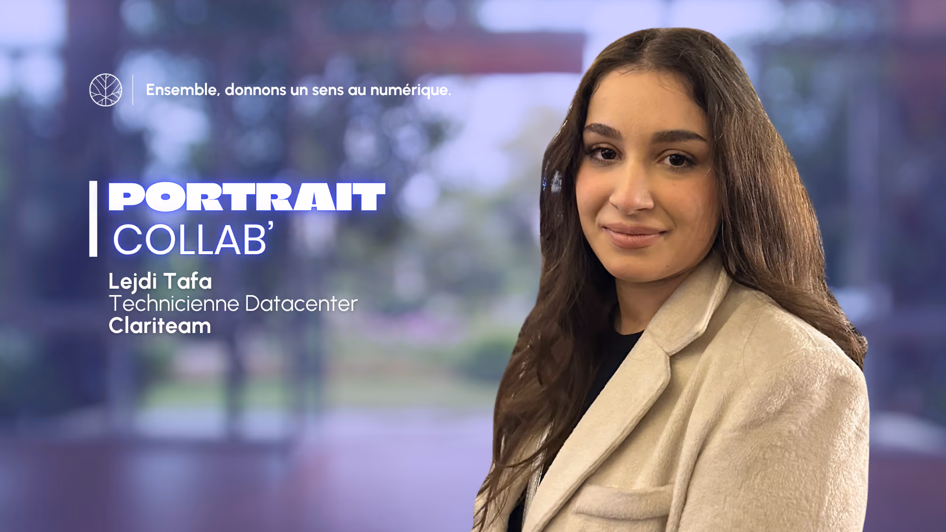 Lejdi Tafa, Technicienne Datacenter chez Clariteam
